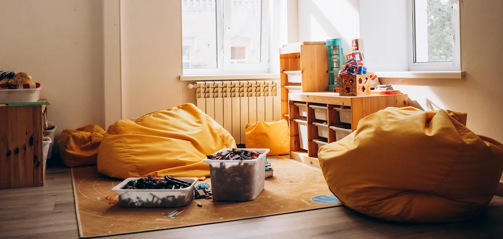 Куточок відпочинку для початкової школи у приватній школі Домініон