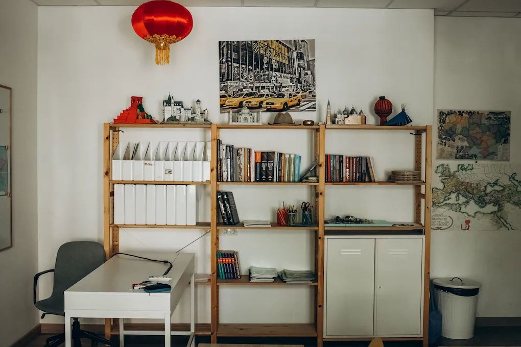 Навчальний клас для учнів у приватній школі Домініон